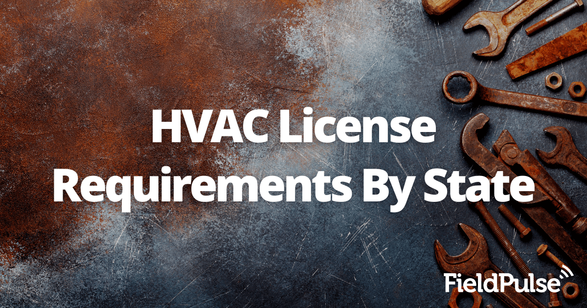 HVAC License Requirements by State