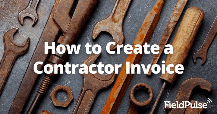 How to Create a Contractor Invoice