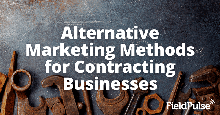 Alternative Marketing Methods for Contracting Businesses