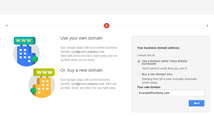 Google Domain Registration 2