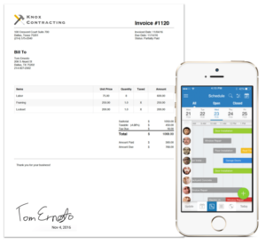 Mobile Invoicing